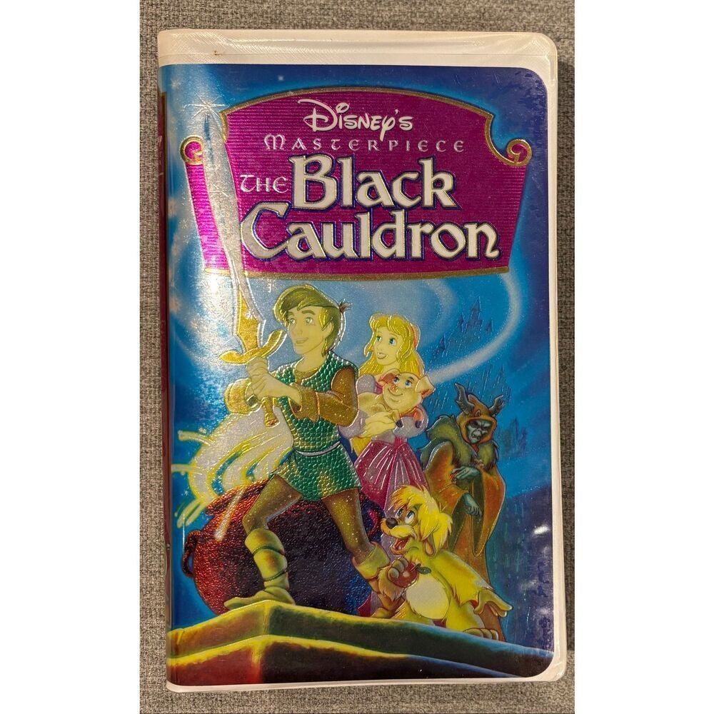 The Black Cauldron from the Disney Masterpiece Collection in VHS